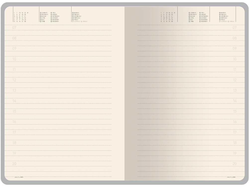 Ежедневник недатированный А5 Megapolis Nebraska