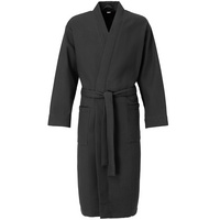 Халат вафельный Kimono, темно-синий