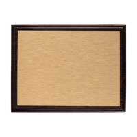 Плакетка Plaque, малая, вишня с серебристой пластиной