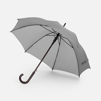 Зонт-трость Standard, белый с серебристым внутри