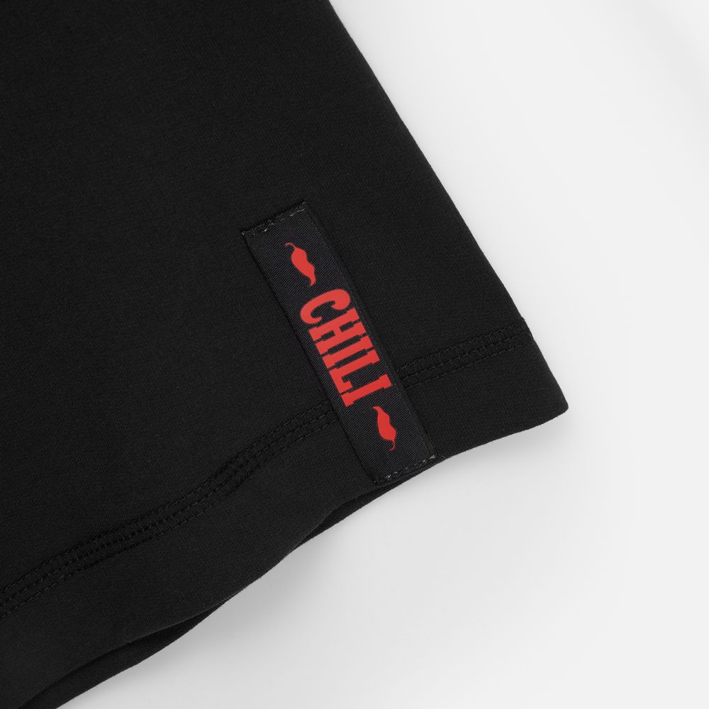 Лейбл тканевый Epsilon, S, черный