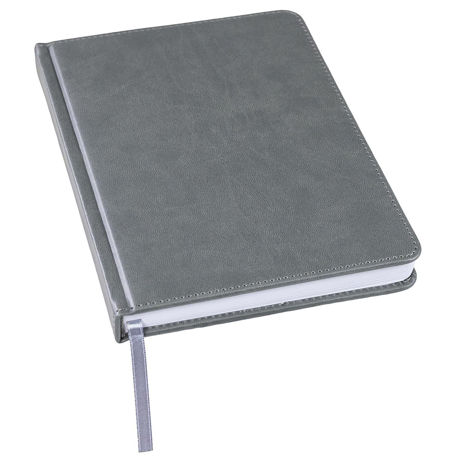 Ежедневник недатированный Bliss, А5,  бордовый, белый блок, без обреза