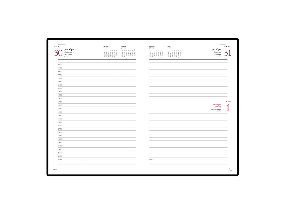 Ежедневник датированный А5 Ideal New на 2026 год