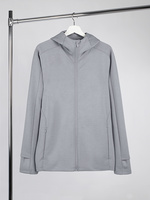 Куртка с капюшоном унисекс Begi, молочно-белая