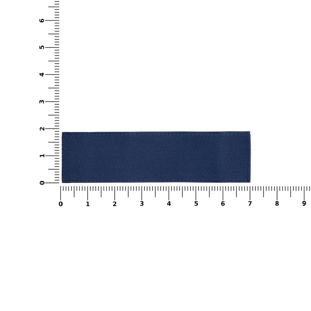 Лейбл тканевый Epsilon, XS, темно-синий