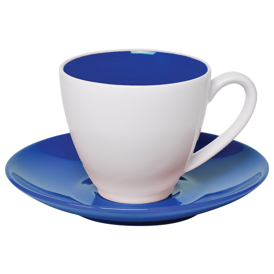 Чайная пара "Galena" в подарочной упаковке, оранжевый, 200мл, 15,3х15,3х10см, фарфор