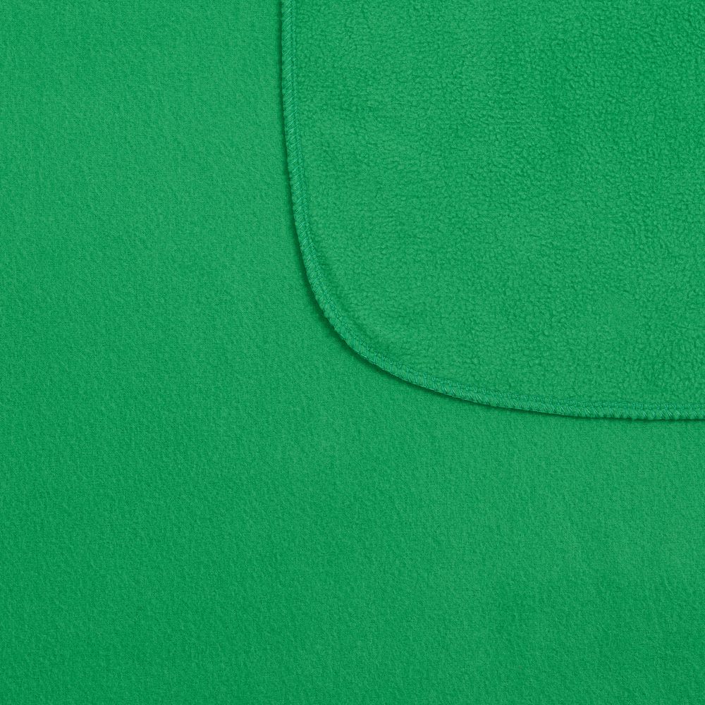 Флисовый плед Warm&Peace, зеленый