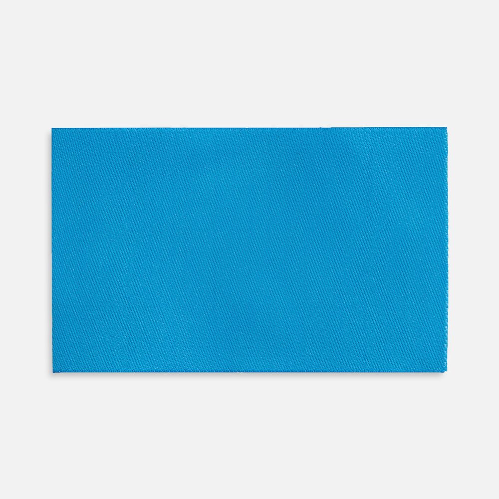 Лейбл тканевый Epsilon, XL, голубой