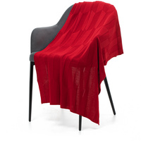 Плед Rombus, синий (дымчатый)