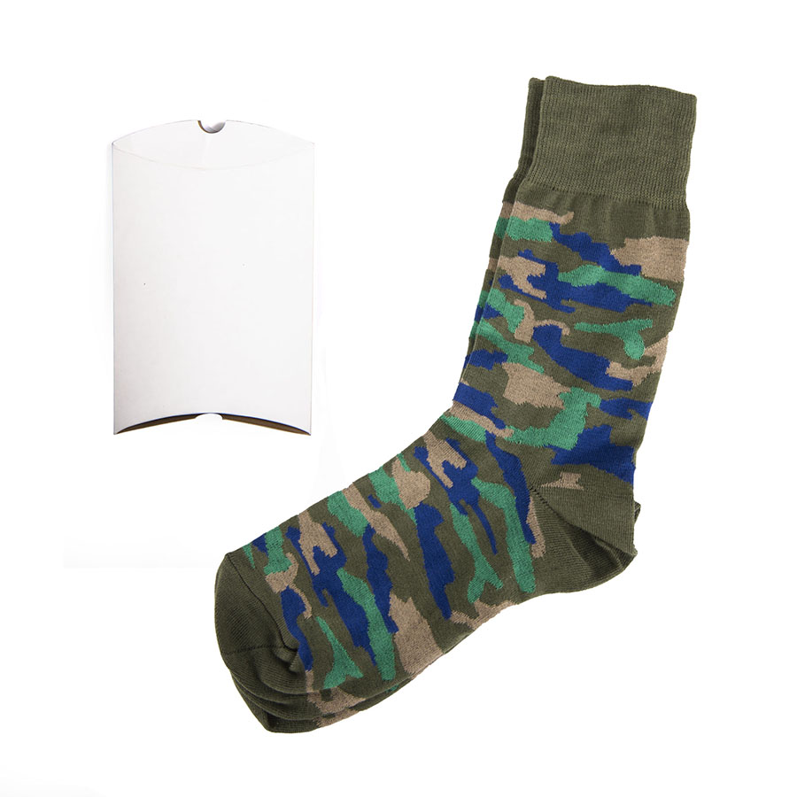 Носки подарочные "Камуфляж" в упаковке
