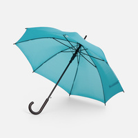 Зонт-трость Standard, белый с серебристым внутри