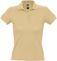 Рубашка поло женская People 210, «розовая орхидея»