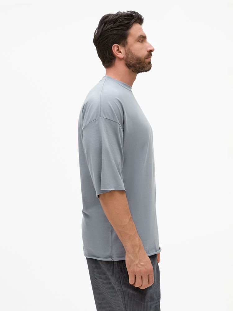 Футболка унисекс оверсайз T1, серая