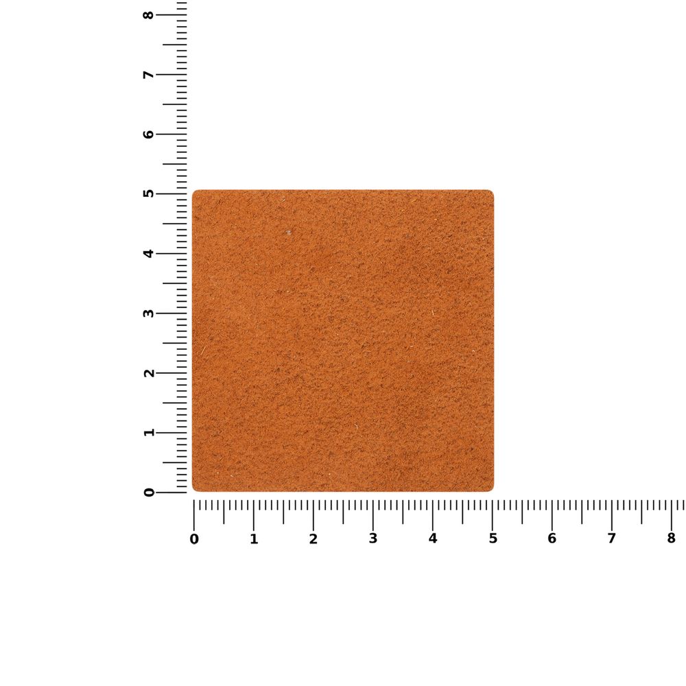 Лейбл кожаный Pasek, L, горчичный