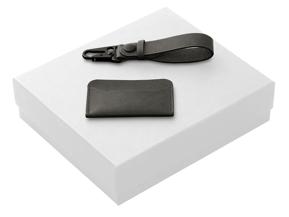 Подарочный набор Long River: картхолдер, ремешок для ключей