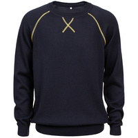 Джемпер Stitch с контрастной отделкой, серый с бордовым