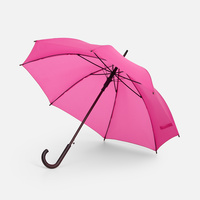 Зонт-трость Standard, белый с серебристым внутри