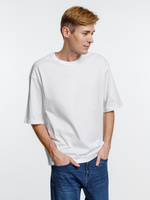 Футболка оверсайз унисекс Base Space, черная