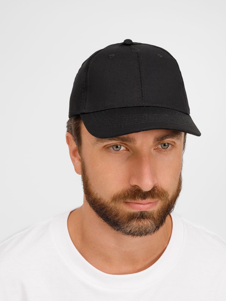 Бейсболка Apollo, черная