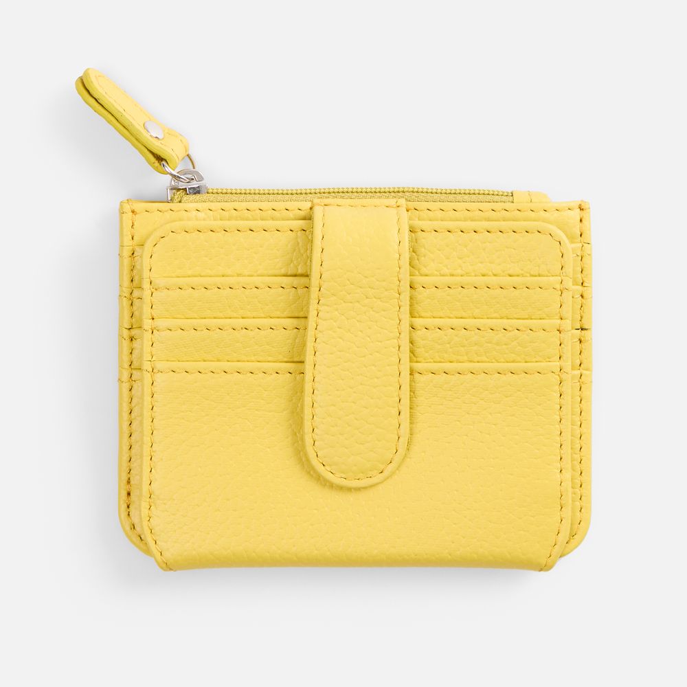 Картхолдер на молнии Unison, желтый