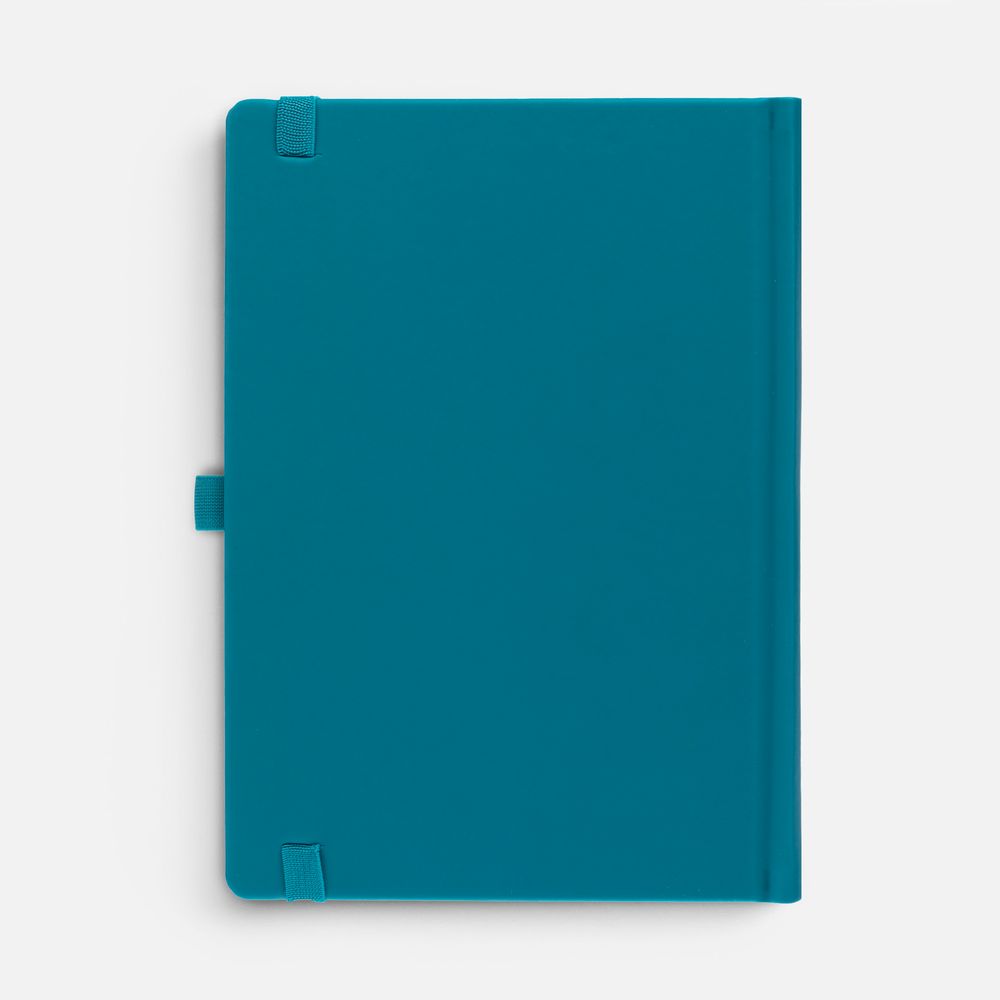 Ежедневник Favor Metal, недатированный, бирюзовый