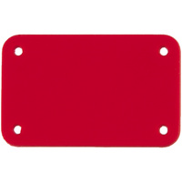 Лейбл из ПВХ Kreta, S, белый