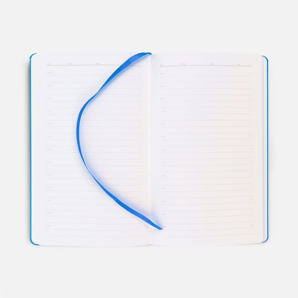 Ежедневник Magnet Shall, недатированный, голубой