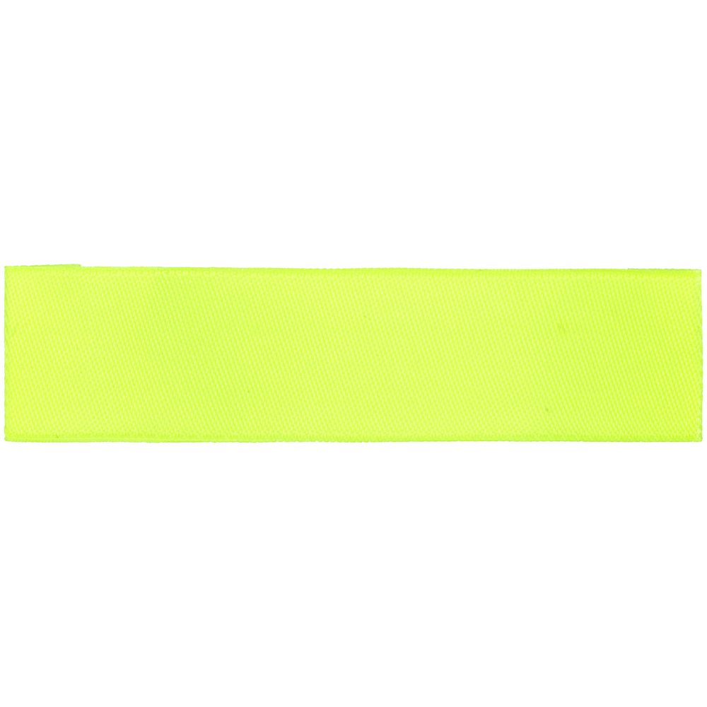 Лейбл тканевый Epsilon, S, желтый неон