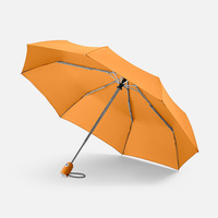 Зонт складной AOC, красный