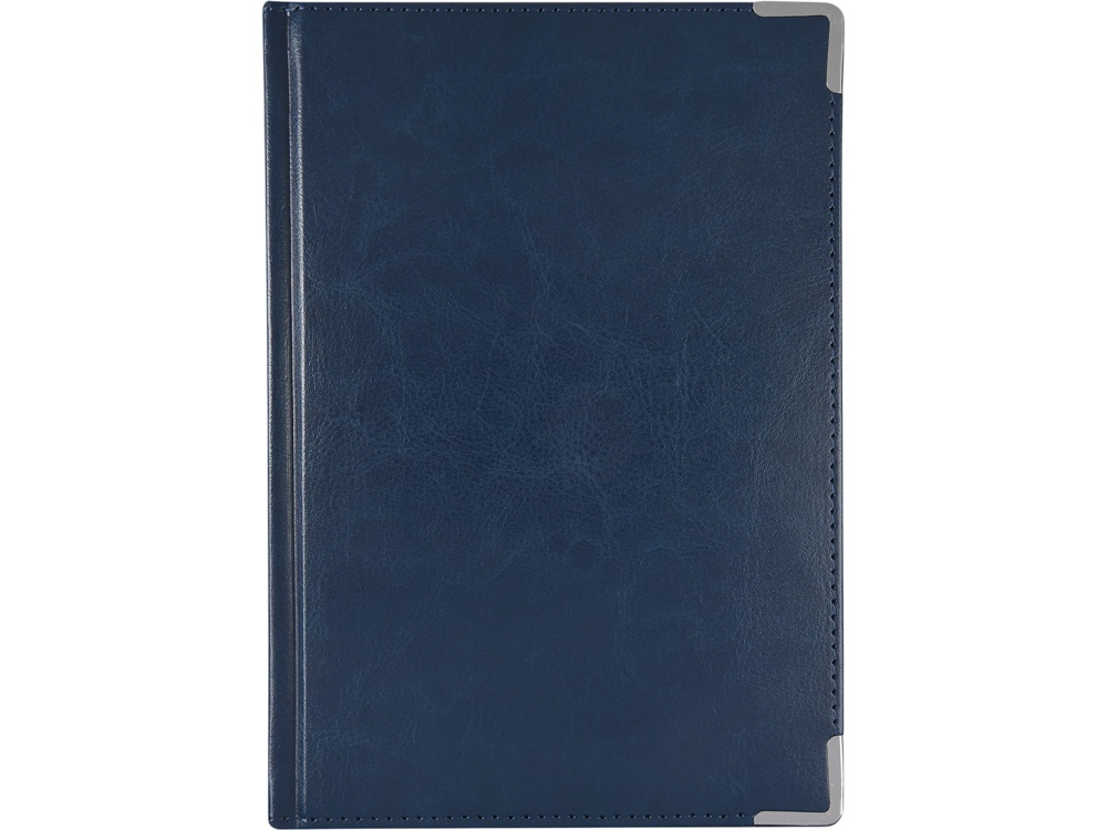 Ежедневник недатированный А5 Sidney Nebraska с серебряным срезом и уголками