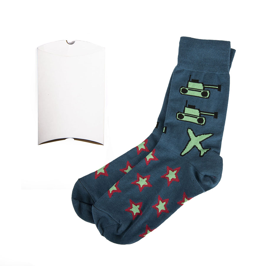 Носки подарочные "Звезды" в упаковке