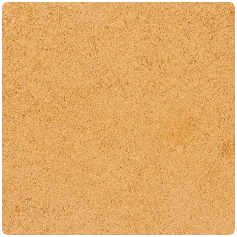 Лейбл кожаный Pasek, L, бежевый