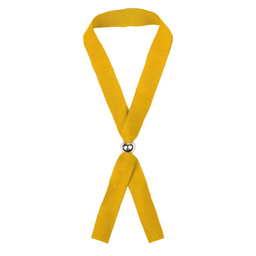 Промо-браслет MENDOL, 34,5х1,2см, оранжевый, полиэстер