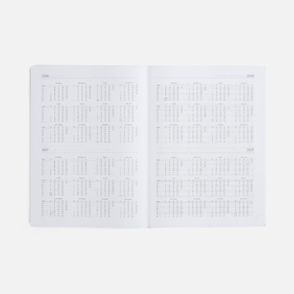 Еженедельник Nebraska, датированный, зеленый