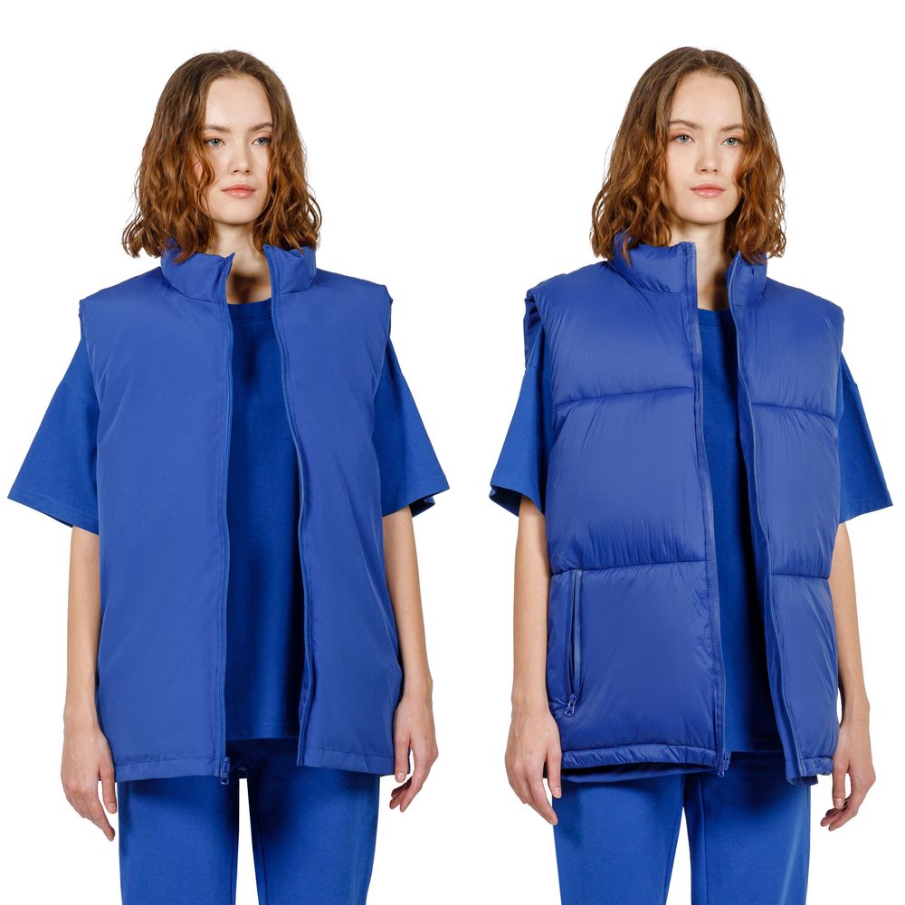 Жилет двусторонний V2, синий