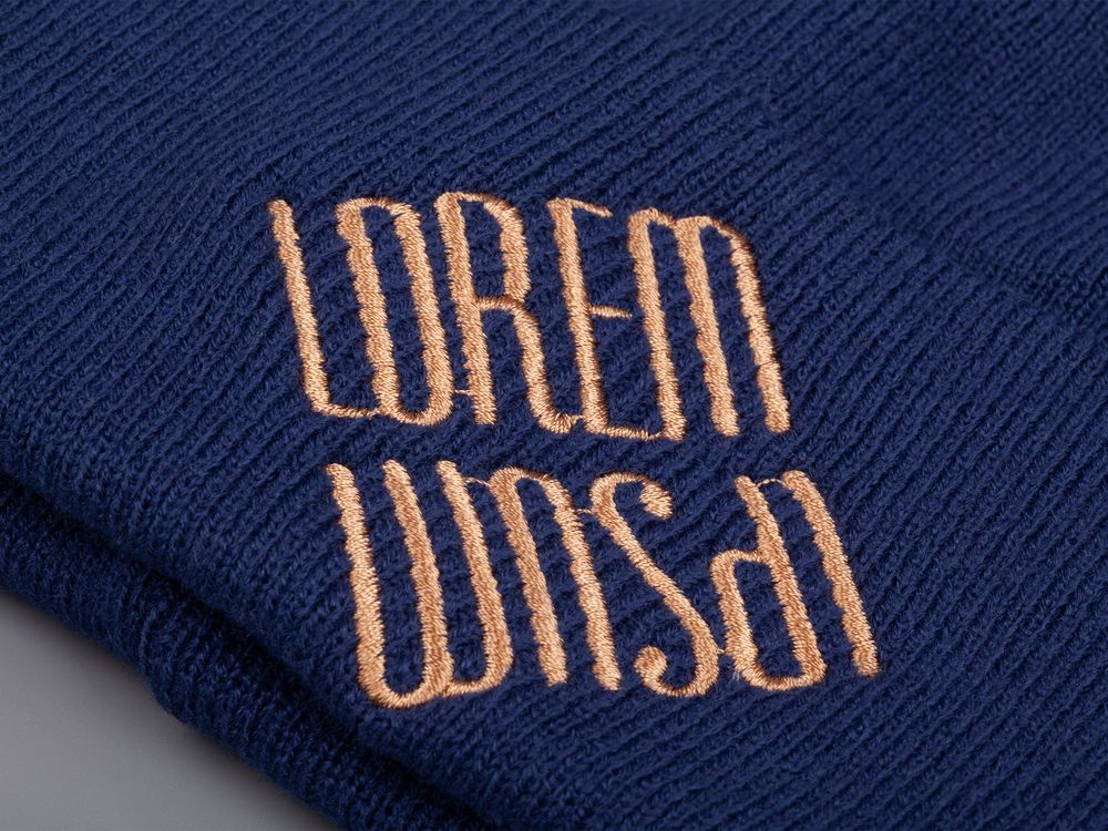 Шапка Urban Flow, темно-синий