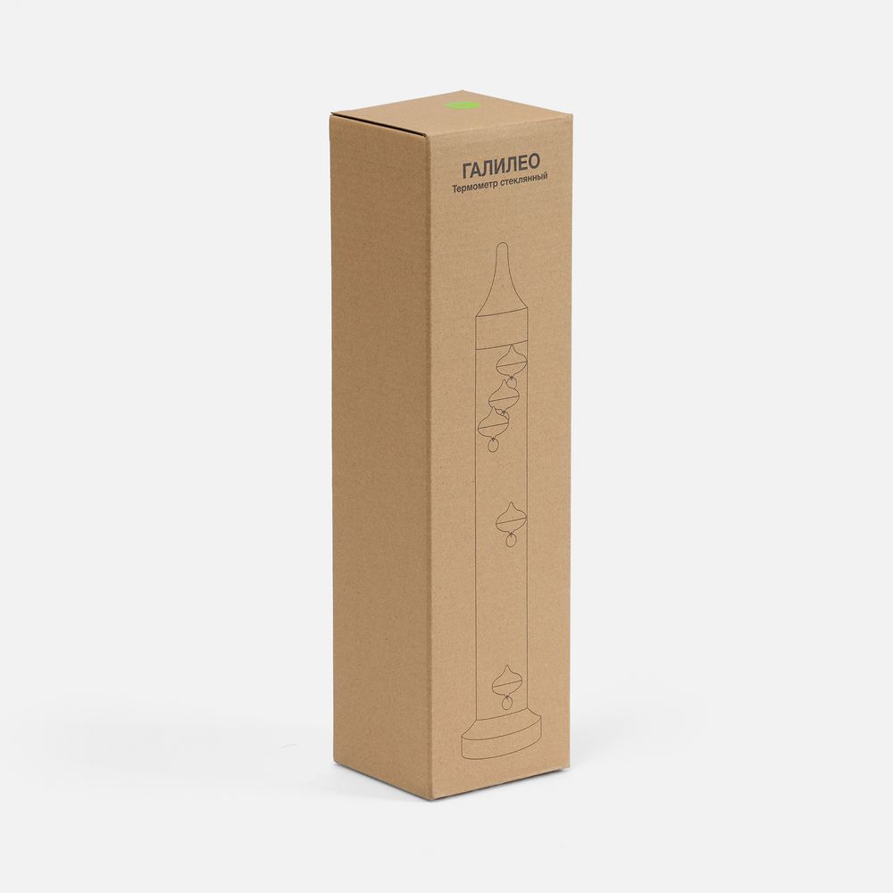 Термометр стеклянный «Галилео», зеленый