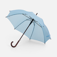 Зонт-трость Standard, белый с серебристым внутри