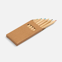 Набор цветных карандашей Pencilvania Mini, белый