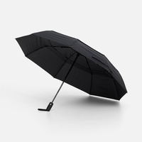 Складной зонт Dome Double с двойным куполом, серый