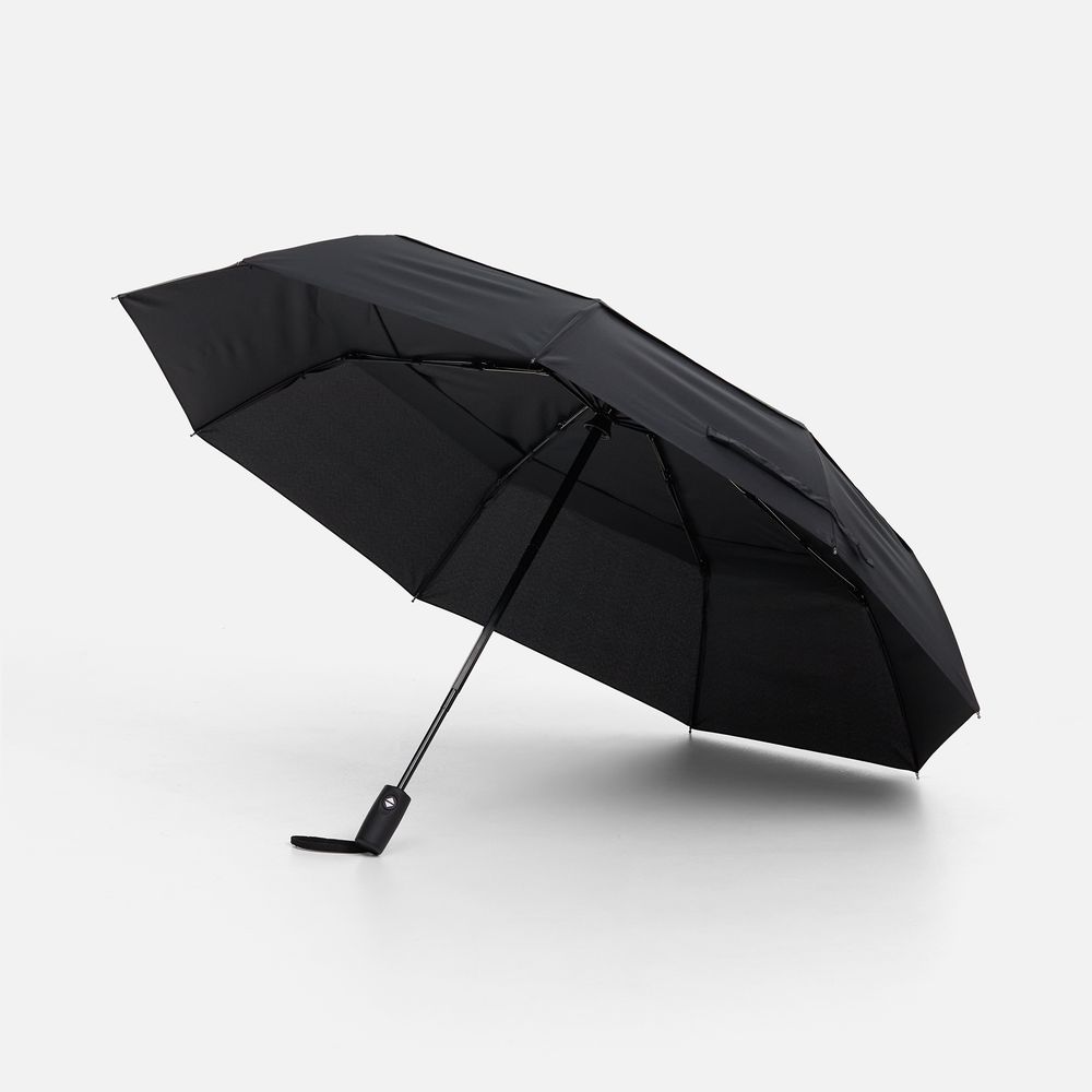 Складной зонт Dome Double с двойным куполом, черный