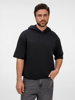 Футболка оверсайз унисекс с капюшоном Neofit, светло-серая