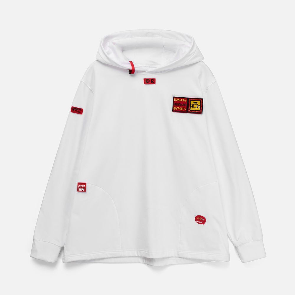 Лейбл из ПВХ Kare, красный