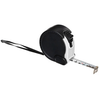 Рулетка Meter Plan, 3 м, черная с синим