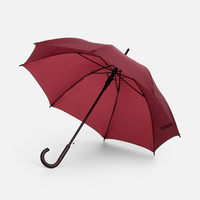 Зонт-трость Standard, белый с серебристым внутри