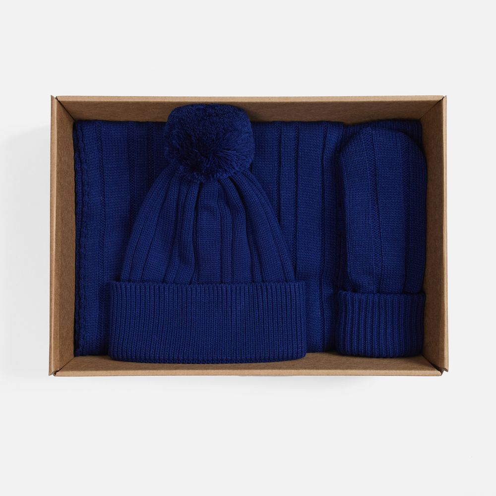 Набор Knit Beat, темно-синий