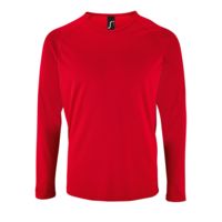 Футболка с длинным рукавом Sporty LSL Men, неоново-зеленая