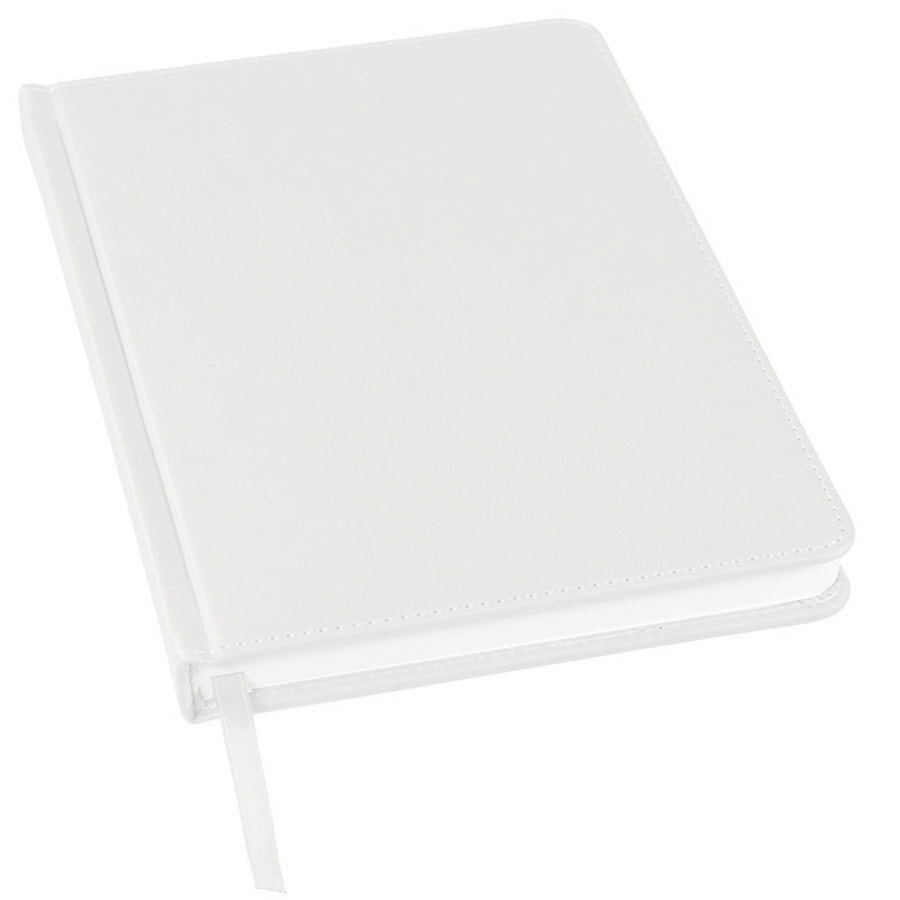 Ежедневник недатированный Bliss, А5,  бордовый, белый блок, без обреза