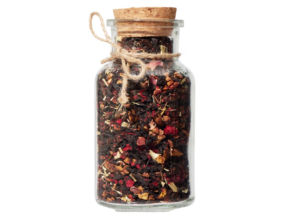 Чай черный с соком имбиря, карамелью и грецким орехом, мини