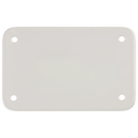 Лейбл из ПВХ Kreta, S, белый